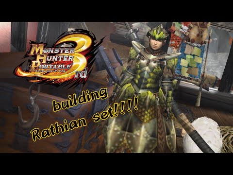 MH Portable 3rd: building Rathian set