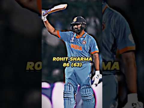 Ind vs Pak 12th Match Highlights ho World Cup 2023 | Rohit Sharma 86* (63) 🔥💪 #shorts