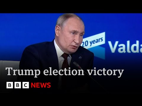 Putin congratulates Trump on election victory and say he’s ready to talk | BBC News