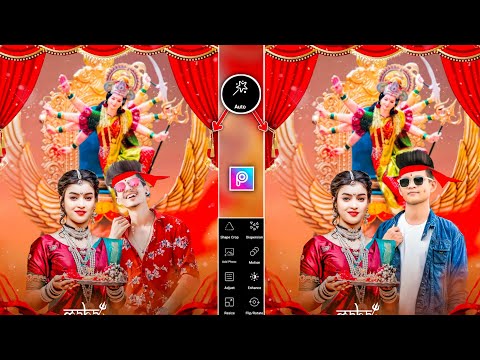 Navratri Special Photo Editing 2022 | Navratri Photo Editing PicsArt | Durga Puja Photo Editing