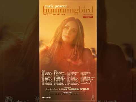 tickets for the 2024/2025 hummingbird world tour presented by Conundrum Wines are on-sale now! 💛