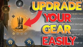 HOW TO ASCEND GEAR! Advanced Gear Guide! | Age of Empires Mobile