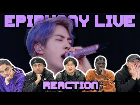 OUR FIRST TIME WATCHING JIN!! |  JIN-EPIPHANY Live Performance