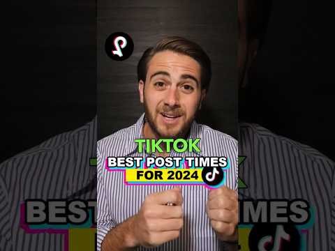 The BEST Times To Post on TikTok To Go VIRAL 2024 #shorts