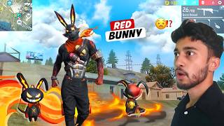 NEW RED BUNNY🔥 VS PRO PLAYERS in High Ranked Match Gamplay | Free Fire Max