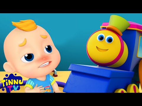 Feeling Sick Song, बू बू गाना, Learning Videos For Kids With Bob The Train