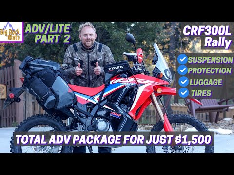 Building the Honda CRF300L Rally Into a True ADV Bike (EP 2)