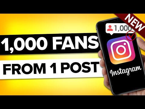 The QUICKEST Way to Get REAL Instagram Followers FAST (new algorithm update)