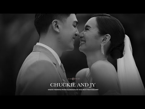 Chuckie and Jy | Onsite Wedding Photo Slideshow by Nice Print Photography