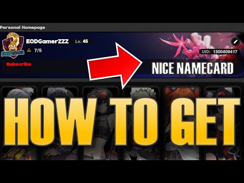 How to Get This Namecard in Zenless Zone Zero (Winding Rose)