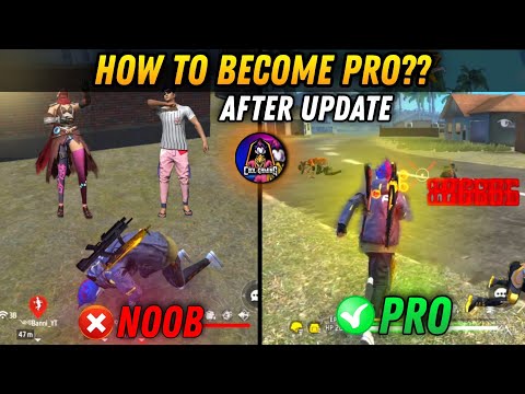 How to become pro in freefire in telugu | Noob to pro tips & tricks after update freefire telugu