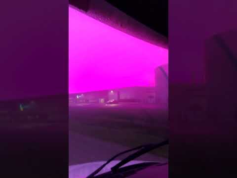 This Magenta Sky Is Not Edited