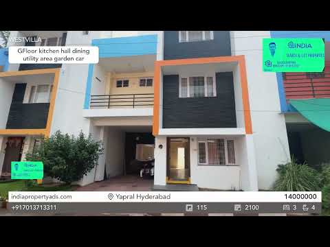 Explore Luxurious Villas Near Sainikpuri Vayupuri Society | Key Highlights 2024