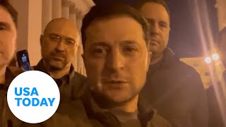 Ukrainian President Volodymyr Zelenskyy shares a message from Kyiv | USA TODAY