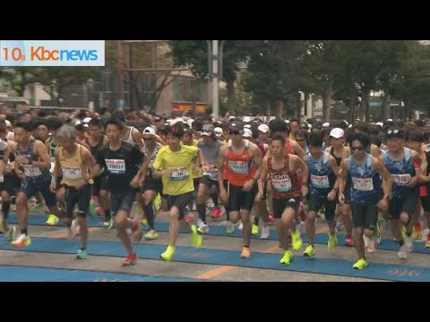 福岡マラソン２０２４　過去最多のランナーが参加