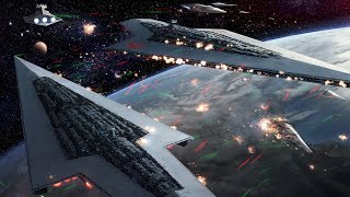 Why Star Wars space combat is so weird