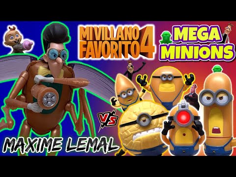 MEGA MINIONS vs MAXIME le Mal - Pack de Batalla Final | Mi Villano Favorito 4 - TOY SHOTS (2024)