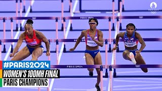 Women's 100mH Final 🏃‍♀️| Paris Champions