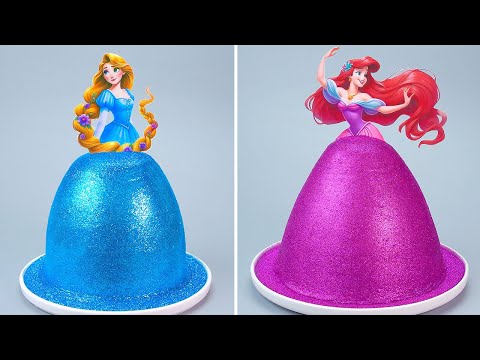 💗 BLUE vs PINK Doll Cake 💙 Tsunami Doll Cake | Amazing Cake Decorating Recipes