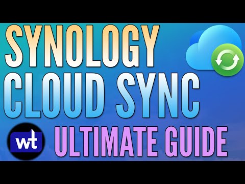 Use Synology Cloud Sync to Sync Data from your NAS to the Cloud!