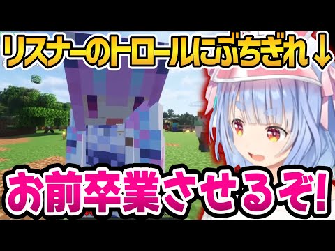 リスナーのトロールにぶちぎれが止まらないぺこちゃんｗ【ホロライブ切り抜き/兎田ぺこら】