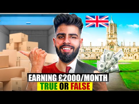 Can YOU Earn £2000 per month in UK🇬🇧 as an International Student - The Reality | Student Life in UK