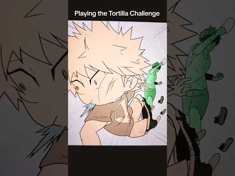 Tortilla Challenge Gone Wrong || #myheroacademia #mha #deku #bakugou #anime #animation