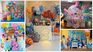 Baby Shark Birthday Decorations 2023 || Baby Shark Theme  Birthday Decorations |Baby Shark Birthday