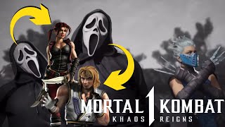 MK1 Ghostface Identities Revealed Kobra & Kira & Gameplay Confirms They Are The Black Dragon Killers