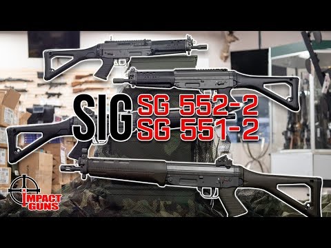 Sig SG 552-2 Commando & 551-2 Machine Guns