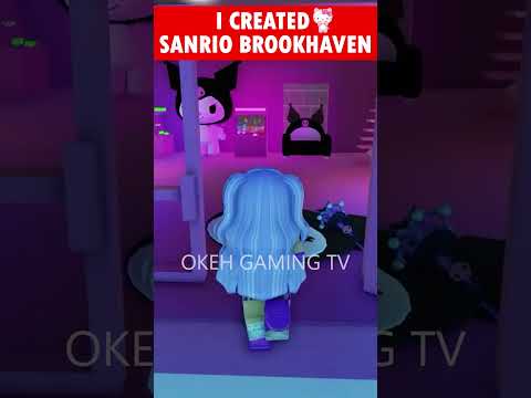 I Created a SANRIO Brookhaven Roblox Game..