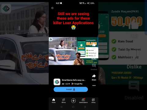 WTH !! Ban these ads for Killer Loan Applications. #takeaction #loanapp #awareness #ads #ban