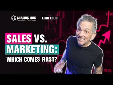 Marketing or sales? Scaling the wrong one could cost you your business!