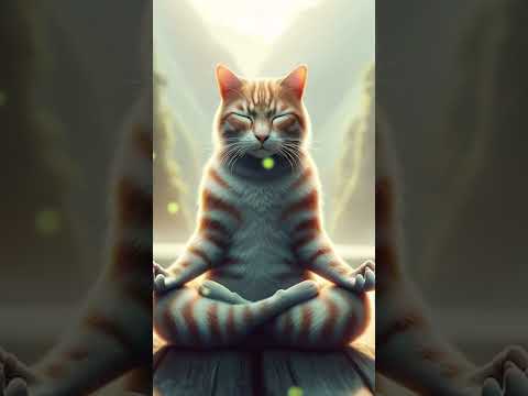 Meditation Cat #meditation #cat #meditationmusic