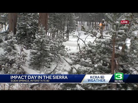 A look at snowy conditions in the Sierra | November 15, 2024