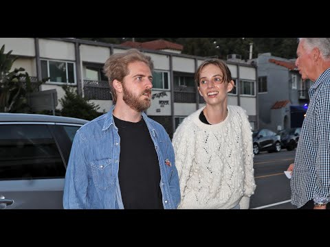 Actress Uma Thurman's daughter Maya Hawke And Her boyfriend Christian Lee Hutson grab dinner in LA!