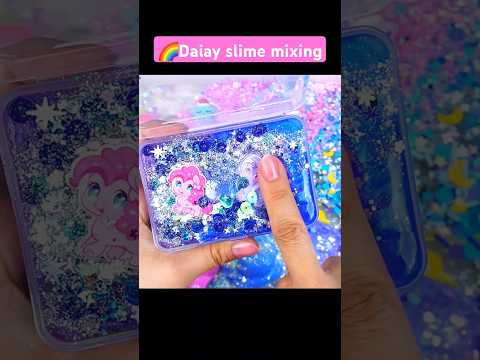 #slime #asmr #oddlysatisfying #satisfyingslime #daisyslime  #slimevideos #unicornslime