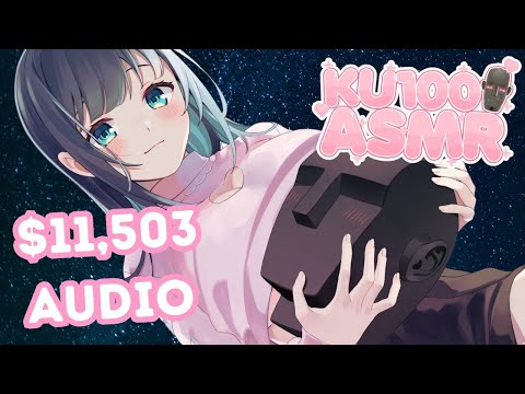 【ASMR KU100】INTENSE Triggers For Deepest Sleep $11,503 Audio STRONG TRIGGERS Massage 最強のトリガー