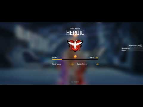 FREE FIRE HEROIC VIDEO NEW 2023