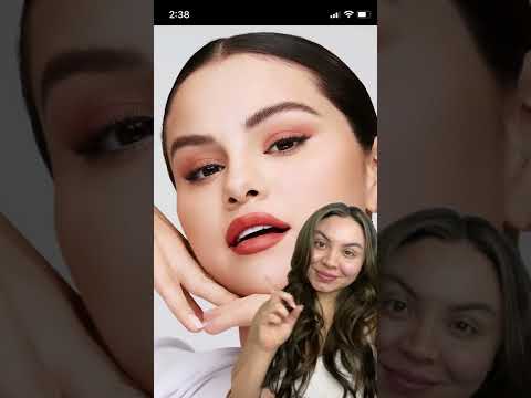 #shorts Selena Gomez inspired makeup tutorial with affordable products & cruelty free