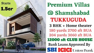 Gated Community 3BHKVillas near #shamshabad #tukkuguda #hyderabadvillas #3bhk #mahendraventures