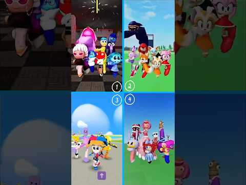 Roblox kumalala dance #digitalcircus #insideout2 #sonic #anixety #pomni #joy