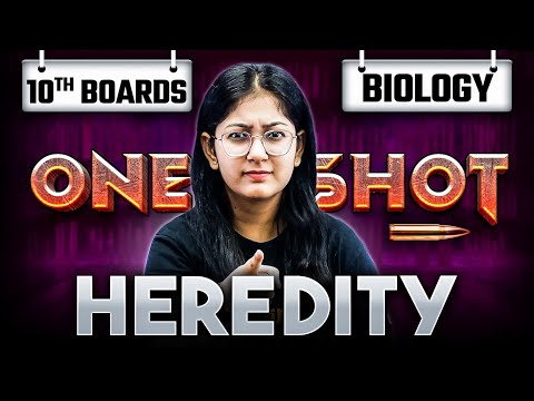 Heredity Class 10 in One Shot | Class 10 Biology Chapter 8 | Khushboo mam