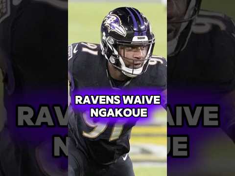 Ravens WAIVE Edge Rusher Yannick Ngakoue #ravens #shorts