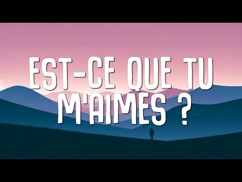 Maître Gims - Est-ce que tu m'aimes (Lyrics / Paroles)