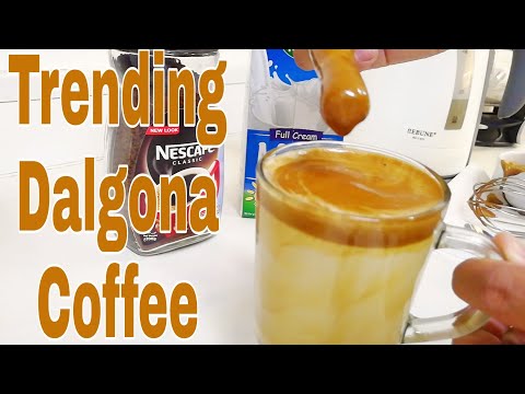 Trending Dalgona Coffee The Viral Tiktok Coffee