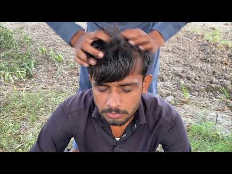 ASMR head massage soft relax part 1 in pakistan