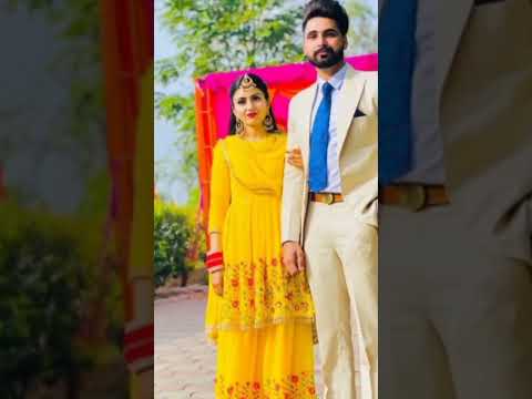 🤩punjabi couple status video 🤩||new romantic couple ❤️mr and mrs narul #treanding #viral #shorts