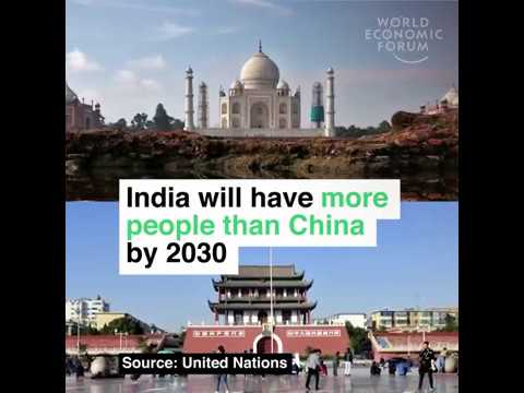 India will have more people than China by 2030