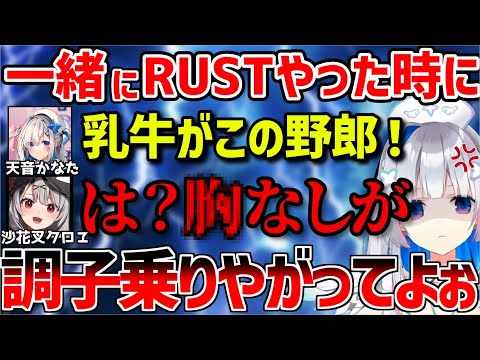 【切り抜き】沙花叉に正論パンチを食らい、迷惑動画を送り付ける天音かなたｗ【ホロライブ切り抜き/沙花叉クロヱ/天音かなた】